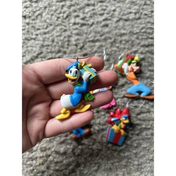 Disney Mickey Mouse & Friends Holiday Christmas Ornaments Pluto, Minnie, Goofy - Picture 2 of 7
